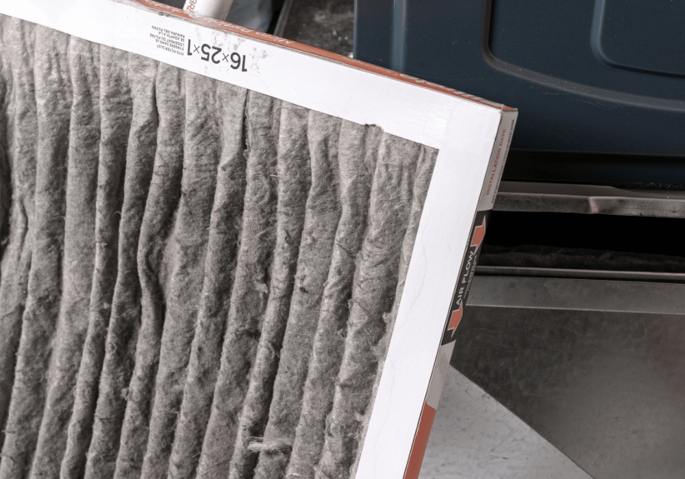 air conditioner air filter replacement
