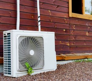 Mitsubishi Electric outdoor heat pump 